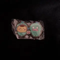ちいかわ サンリオ なかよしラバーマスコット くりまんじゅう ハンギョドン