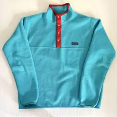 希少! 80s パタゴニア スナップT シンチラ カナダ製 ターコイズ　L