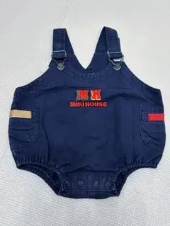 レトロ　オールド　ミキハウス ダ　サロペット　ロンパース　80 85 90