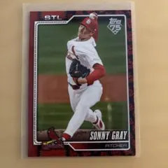 Topps 2026 カージナルス Sonny Grayチームカラーカード