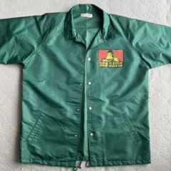 BEN DAVIS ヴィンテージ　ナイロン コーチジャケット グリーンのサムネイル
