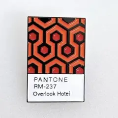 PANTONE RM-237 Overlook Hotel ピンバッジ
