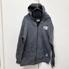 NBA フルジップ パーカー グレー 【L】（14/16） バスケ 古着