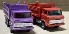 トミカ 日野 ダンプカー オレンジ 日本製 黒箱 ダンプ トラック 橙