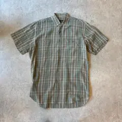00s OAKLEY 半袖シャツ チェック柄 カーキ テック系 Y2K 古着 M - メルカリ