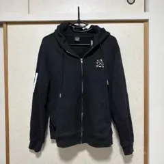 ブラック S フルジップパーカー