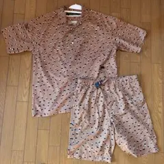 ニコアンド　メンズ　セットアップ　柄シャツのサムネイル