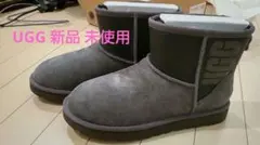 新品 UGG クラシック ショートミニ チャコールグレー