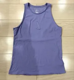 NIKE ナイキ DRI-FIT タンクトップ M パープル 切りっぱなし