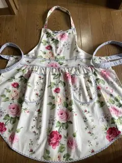 【美品】LAURA ASHLEY ♡ローラアシュレイ エプロン 花柄のサムネイル