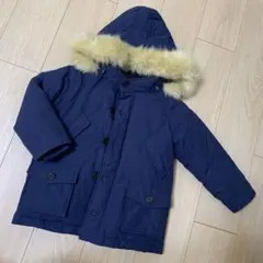 モッズコート　アウター　ダウンジャケット　紺色　キッズ　ユナイテッドアローズ