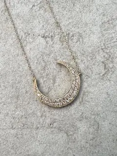 lk ジュエリー 月中 ネックレス　YG イエローゴールド