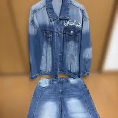 デニムジャケット パンツ セットアップ