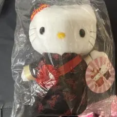 Hello Kitty チャイナドレス ぬいぐるみ