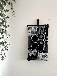 ※訳あり価格　ミナペルホネン　ティッシュカバー　パッチワーク　ハンドメイド