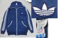 曲がりポケット　80s　アディダスadidas　ジャージ　OPTI