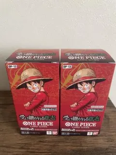 未開封】ONE PIECE カードゲーム 受け継がれる意志2BOX テープ付き
