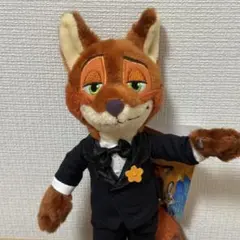 ディズニーストア ニック・ワイルド ぬいぐるみフォーマル ズートピア2