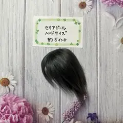 ドールウィッグ　ダークグレー　5インチのサムネイル