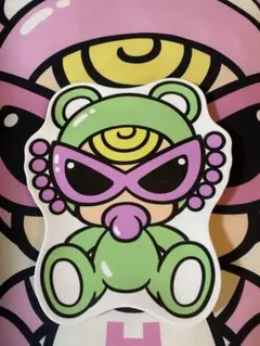 ヒステリックミニテディ くまお皿プレート新品未使用ノベルティレア