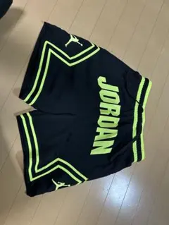 お値下げ不可 Jordan バスケットボールパンツ 黒/ネオンイエロー Sサイズ