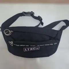 美品☆Lovetoxic ボディバッグ ブラックのサムネイル