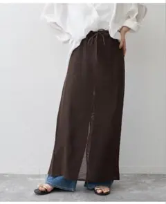 spick & span メッシュタイトスカート