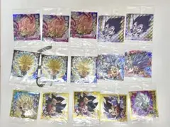 ドラゴンボール ホロ加工シール 72枚+コレクションファイルセット