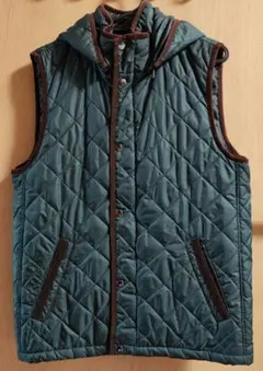 BELLBUNISH フード付きキルティングベスト M