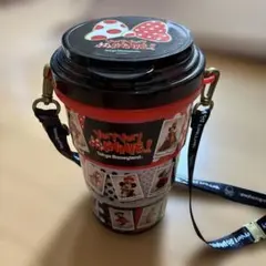 ベリーベリーミニー　ポップコーン　バケット　ストラップ付き