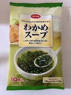 coop 미역 수프 10식이 포함 유타카 푸즈 즉석 스프 간단시 단