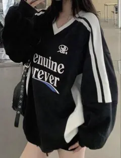 SHEINネイビースウェット