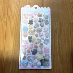 ふわふわドロップシール　ねこねこふわふわ　正規品　　　ボンボンドロップ