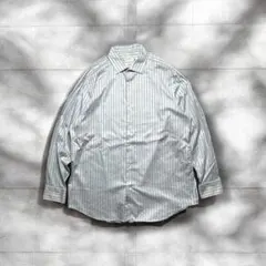 00's'PELLY ELLS ノンアイロンシャツ　slim fit ストライプのサムネイル