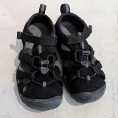 美品✨️ KEEN サンダル SEACAMP II CNX 18cm ブラックのサムネイル