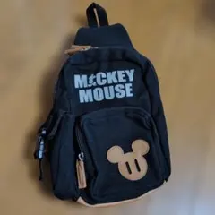 ミッキーマウス ボディバッグ 黒