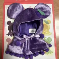ディズニー ユニベア シークレット コスチューム ポンチョ フルーツ【ぶどう】