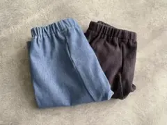 7分丈レギンスパンツ 2色セット