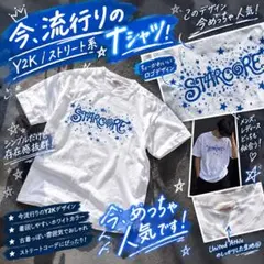 STARCORE プリントTシャツ ホワイト S