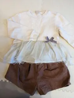 プティマイン、裏起毛トレーナーセット