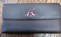 キタムラ 長財布 ダークブラウン