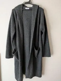 ユナイテッドアローズ ロング フード カーディガン