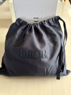 ディオールDIOR　巾着ポーチ/メンズ小物雑貨ネイビー