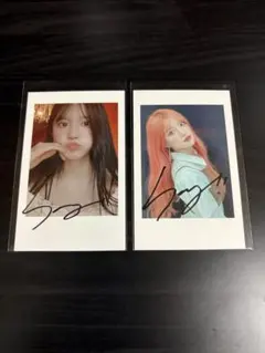 fromis_9 直筆サイン入り 生写真 トレカ ハヨン fromis_9 プロミスナイン ハヨン 直筆サイン入り チェキ トレカ - メルカリ