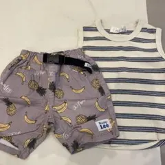 Buddy Lee バナナ パイナップル ショートパンツ　タンクトップ　セット