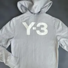 Y3 パーカー　ライトグレー