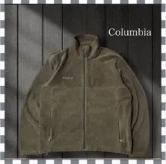 マ*ン様 2578/コロンビア ワンポイント刺繍ロゴ フリースジャケットM