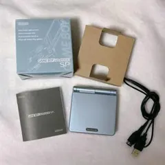 し*ろ様 任天堂 ゲームボーイアドバンスSP 本体 箱 説明書付き 動作確認済み