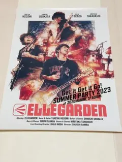 ELLEGARDEN エルレガーデン 大判 B2 ポスター 額付き - メルカリ