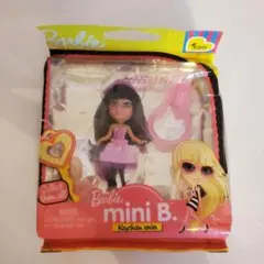 Barbie mini B キーチェーン付き人形